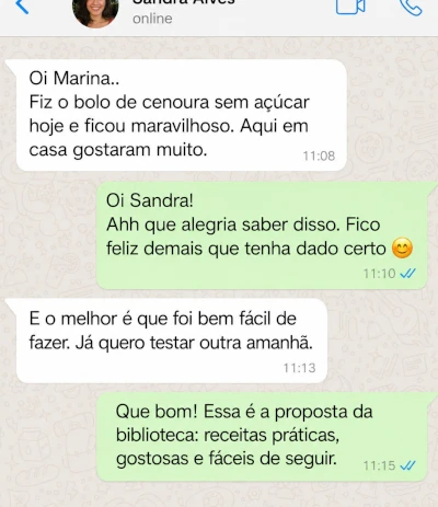 Depoimento 4 - WhatsApp